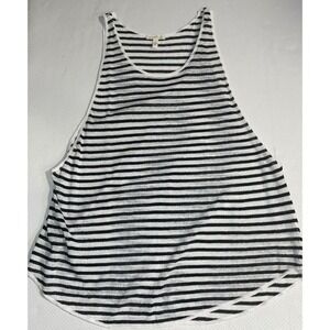 Eileen Fisher Knitted Italian Yarn Striped Tank SZ SM Petite‎
